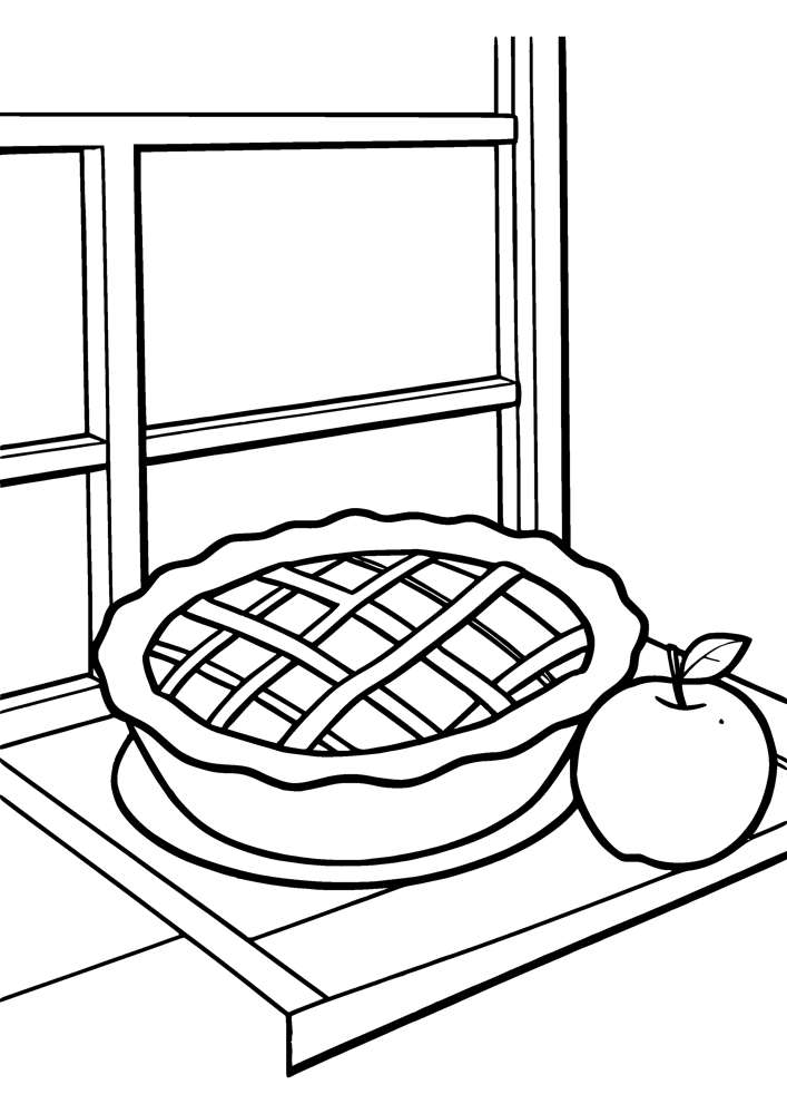 Apple Pie on the Windowsill