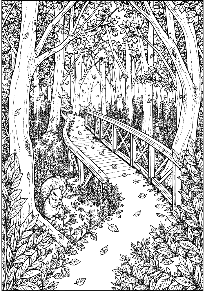 Autumn Forest Path