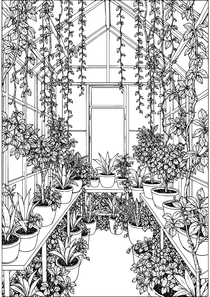 Greenhouse Morning