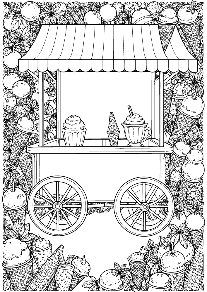 Ice Cream Cart