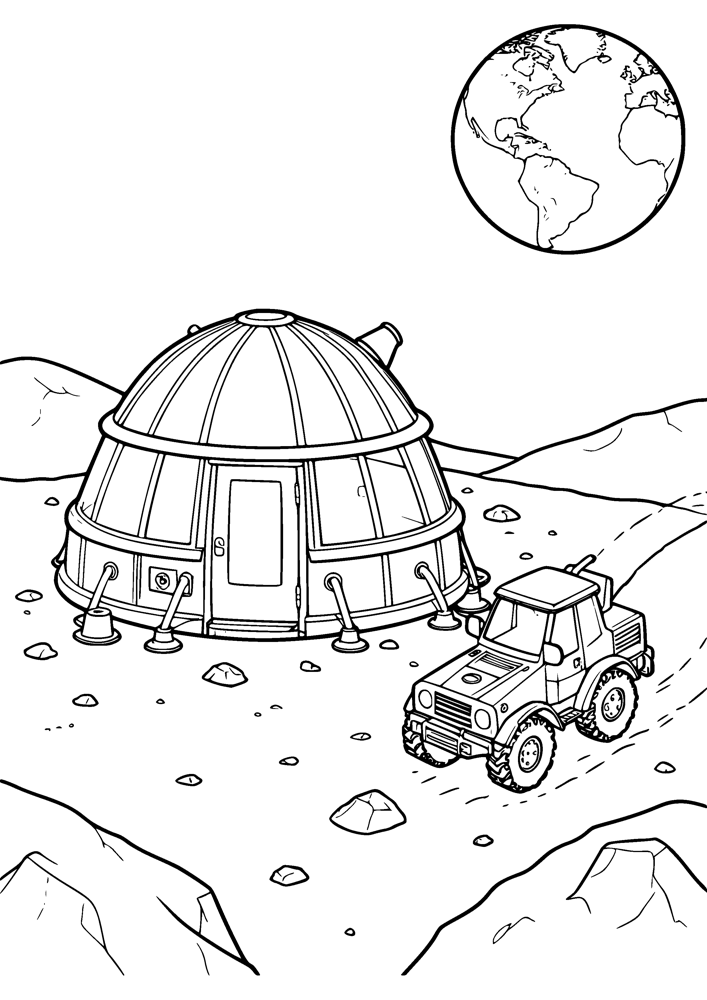 Moon Base Rover