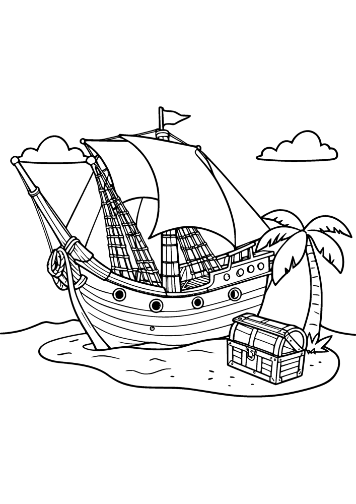 Pirate Ship Treasure
