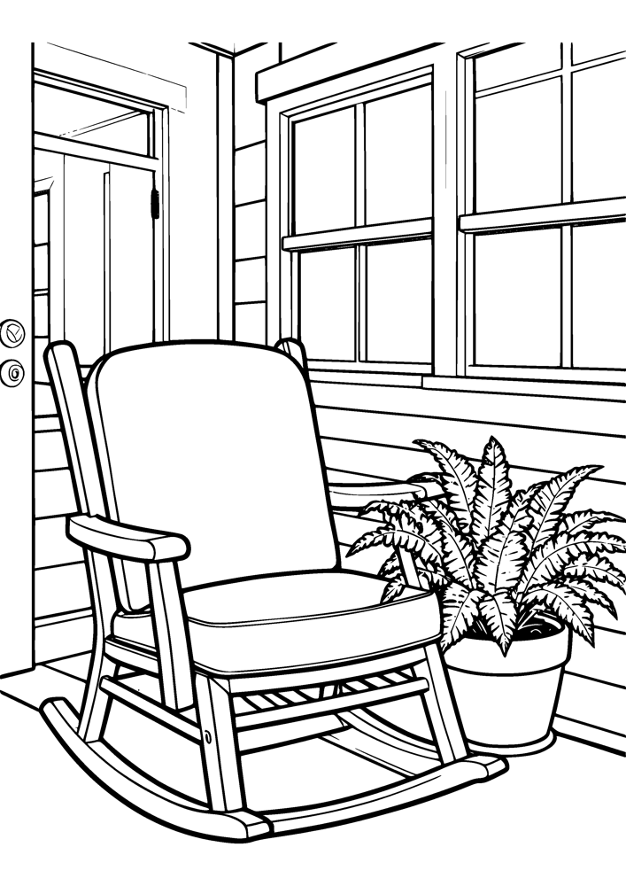 Porch Rocking Chair