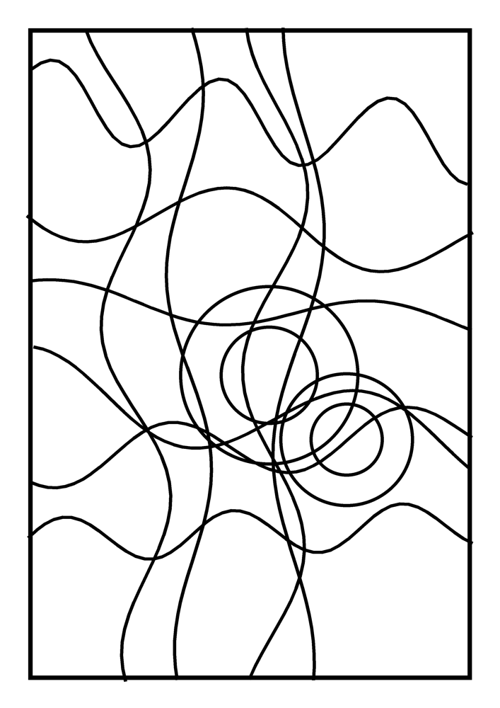 Stained Glass Coloring Page #13