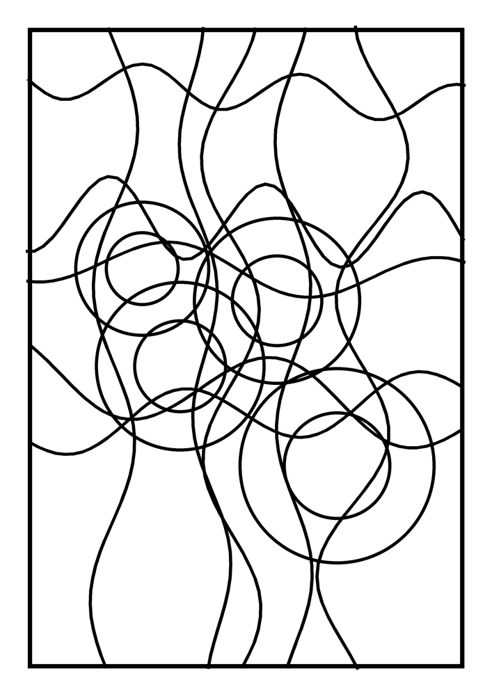 Stained Glass Coloring Page #15