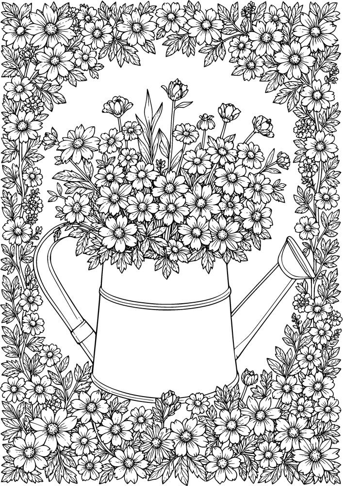 Watering Can Bouquet