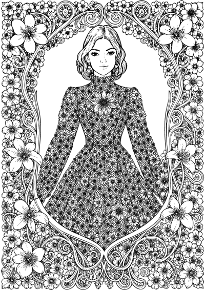 Art Nouveau Lady