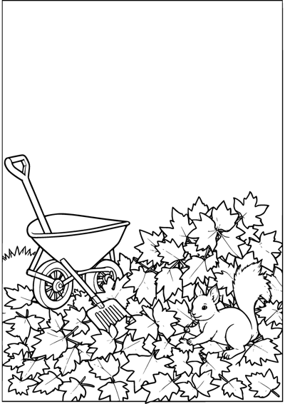 Autumn Leaf Pile