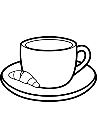 Coffee and Croissant