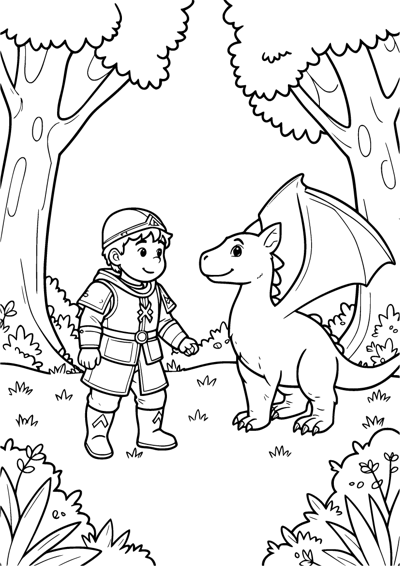The Knight and the Dragon