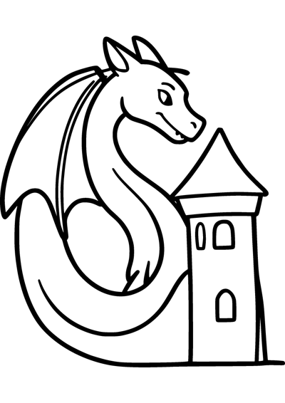 Dragon and Tower