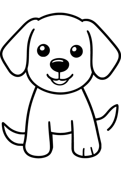 Happy Puppy Face