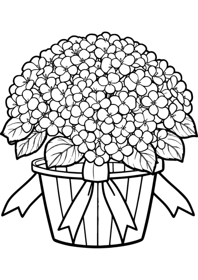 Hydrangea Basket
