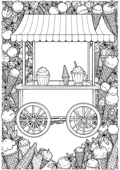 Ice Cream Cart