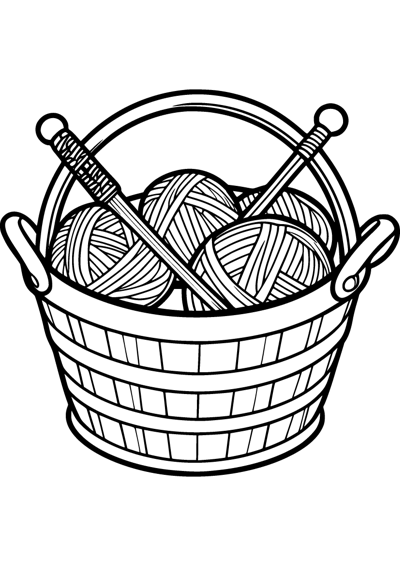 Knitting Basket