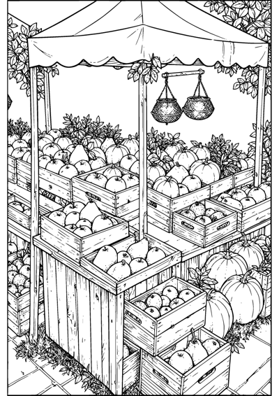 Market Fruit Stall
