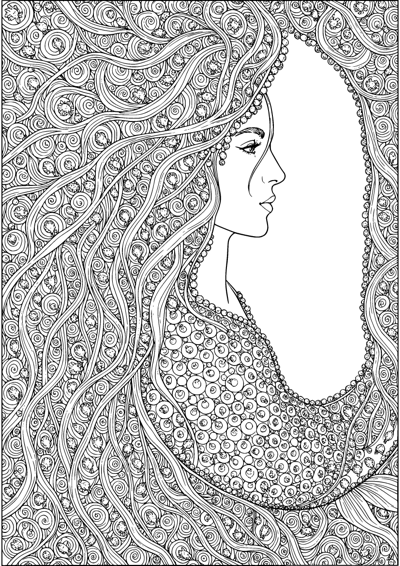 Mermaid Hair of Waves