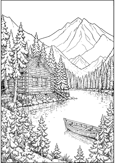 Mountain Lake Cabin