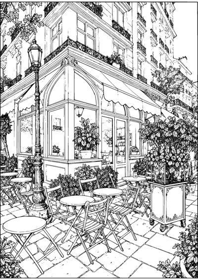 Parisian Cafe