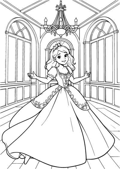 Princess in the Ballroom
