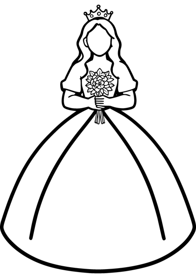 Princess with a Bouquet