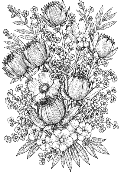 Protea Bouquet