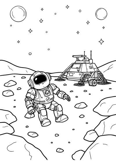 Robot Space Explorer
