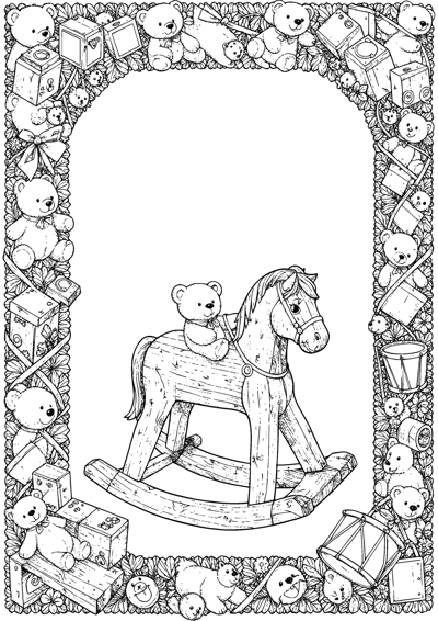 Rocking Horse and Toys