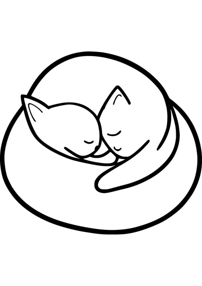 Sleepy Kitten