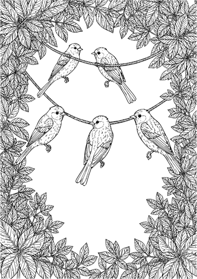 Songbirds on a Wire