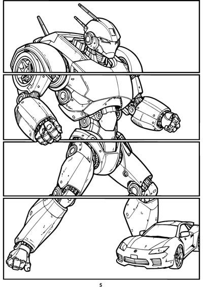 Transforming Robot Car