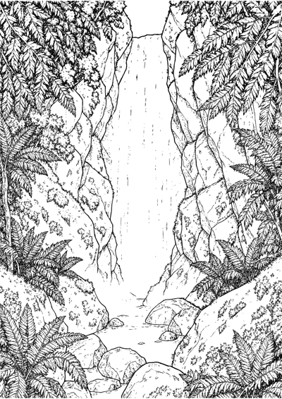Waterfall Gorge