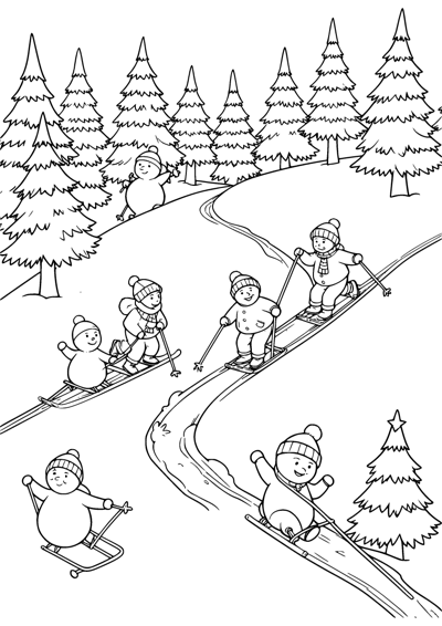 Winter Sled Hill